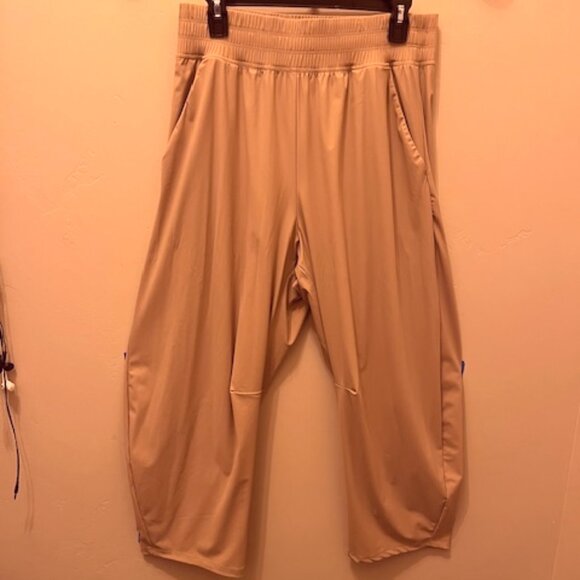 Old Navy High-Waisted SleekTech Barrel Ankle Pants - MED - NWOT - Picture 3 of 8